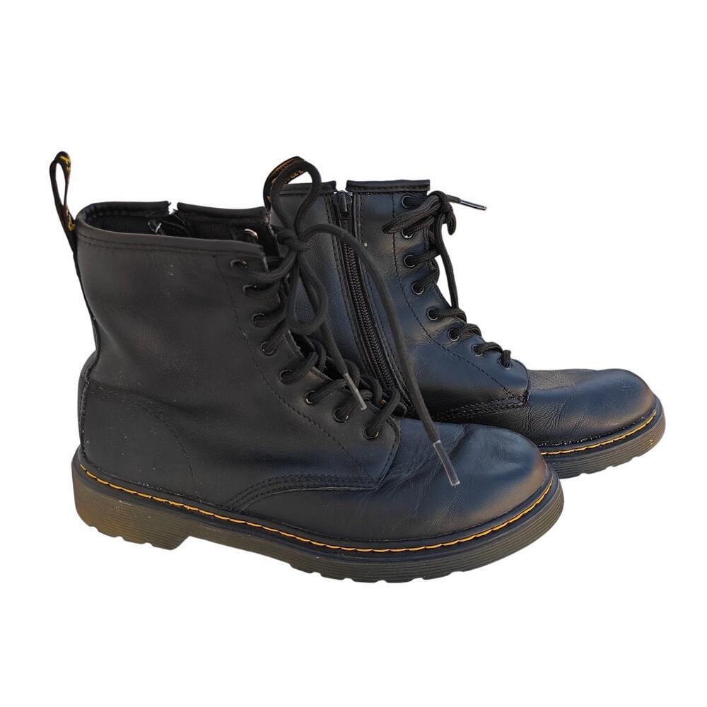 Dr. Martens 1460 Y Black Leather 8 Eye Boots US 6 EU 37